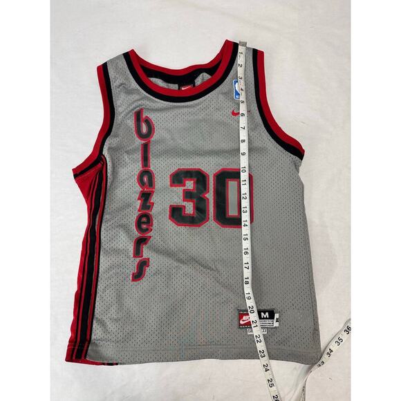 Vintage Nike Rasheed Wallace Portlant Trail Blazers #30 Jersey Y2K 1990s Medium - Picture 4 of 12